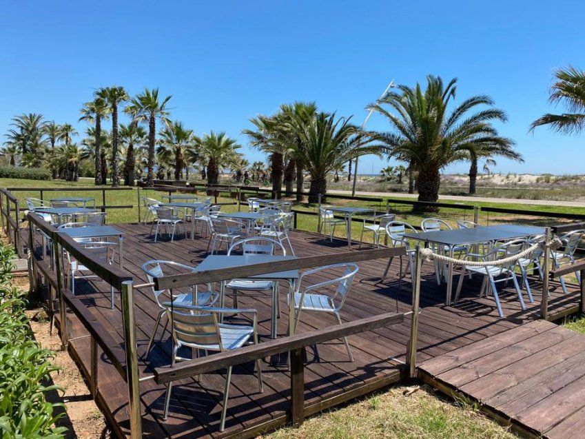 Restaurante en la playa del pinar de Castellón