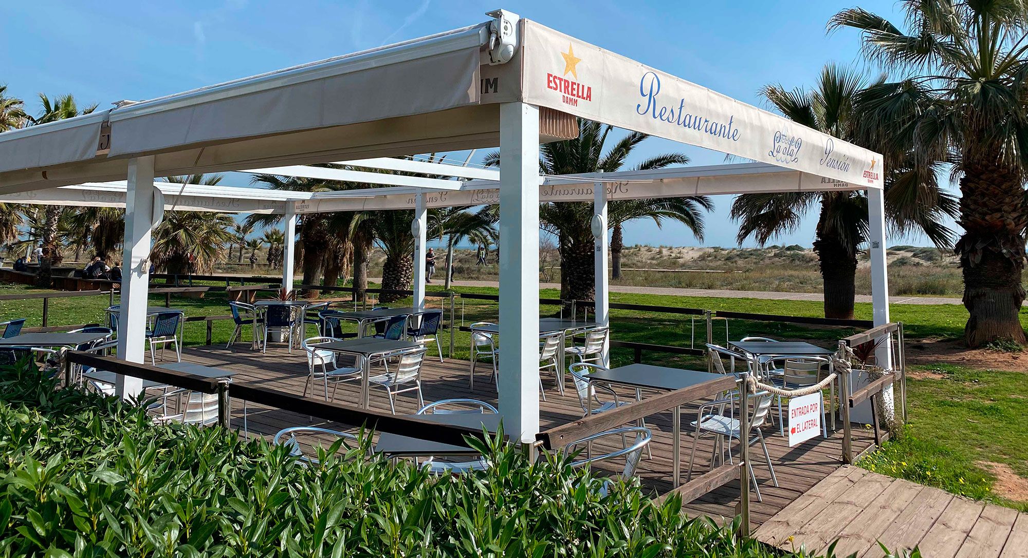 Restaurante en playa de Castellón